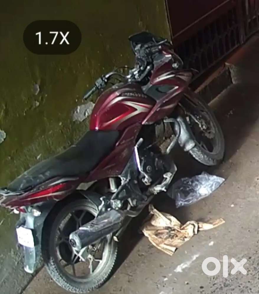 Used bike engine not open
