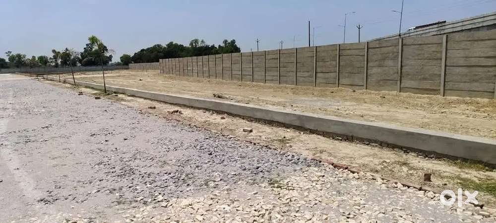 लखनऊ से मार्केट के निकट प्लॉट ले बैंक लोन के साथ दाखिल हरि जमीन