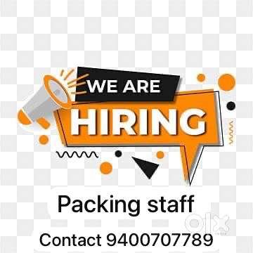 Packing and forwarding Male staff