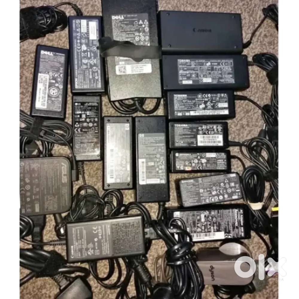 Dell hp lenovo acer sony Toshiba All types of Laptops adapor