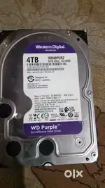 4 TB HARD DRIVE WD PURPLE