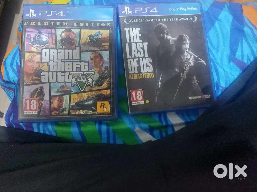 Gta v and last of us