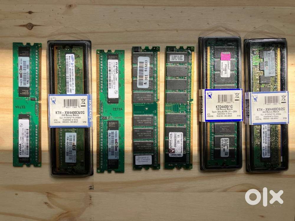 [ Selling As Is ] Memory Modules 2GB / 1GB (some sealed and some open)