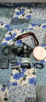 Canon 80d press condition + camera bag  price 55,000