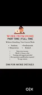 Work from home job
