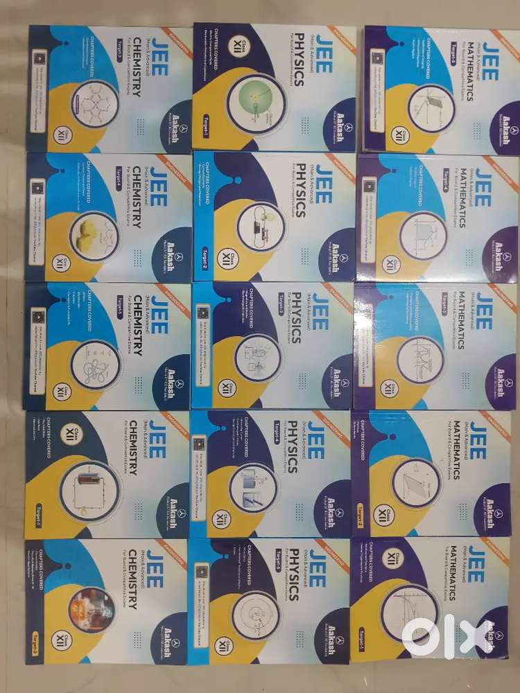 JEE UNTOUCHED BRAND NEW BOOKS 90%OFF