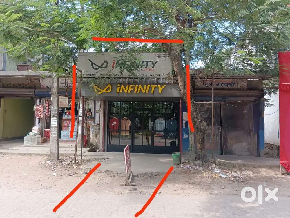 Shop for sale 12ft * 36ft