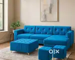 LUXURIOUS L TYPE LONGER SOFA SET MANUFACTURING AT ZAM ZAM FURNITURE