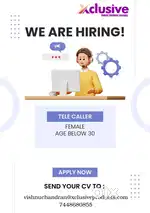 Telecalling vacancies in leading publication company