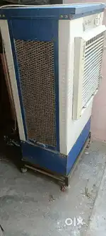 Cooler double motor high speed with stand big fan