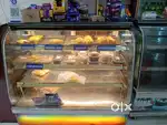 Puffs and cookies display