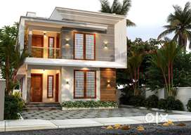 Semifurnished villas for sale near athani