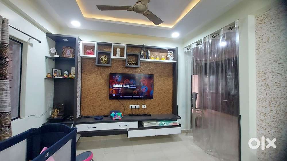 3 BHK beautiful corner flat with full interior