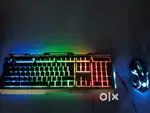 Gaming keyboard + mouse