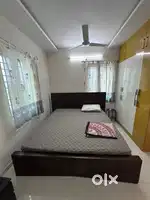 King size bed with storage for sale