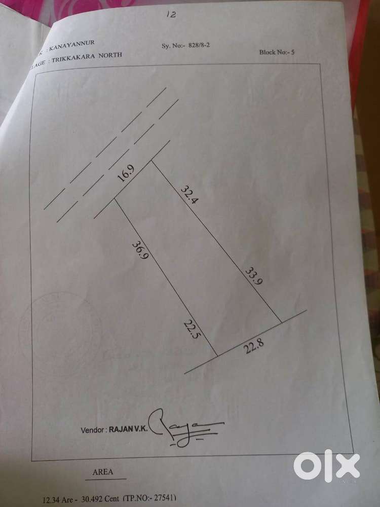 30 Plot for Sale at Kakkanad, Kangarappady