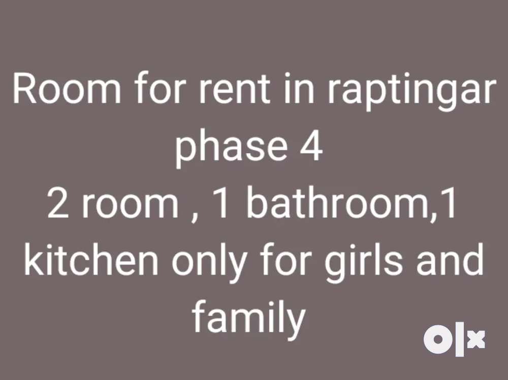 Room for rent only for girls student in raptingar phase4