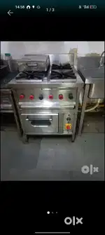 4 Burner gas range