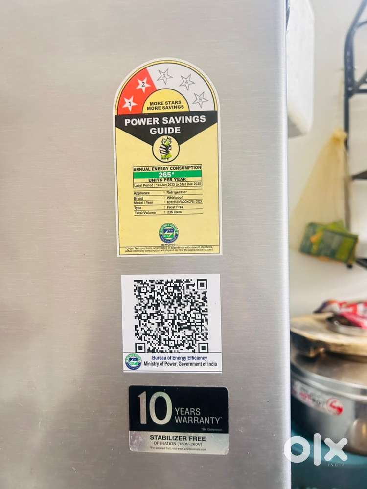 Whirlpool 2star new fridge