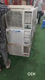 Split AC 1.5 ton window AC 1.5 ton 6 month only for compressor