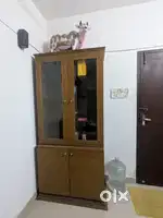 HIGH QUALITY 100% TEAK WOOD BOOKSHELF/WARDROBE EXCELLENT CONDITION