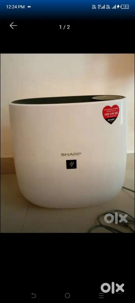 A purifier in good condition