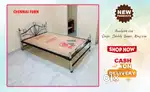 STEEL COT SALE NEW FANCY BED
