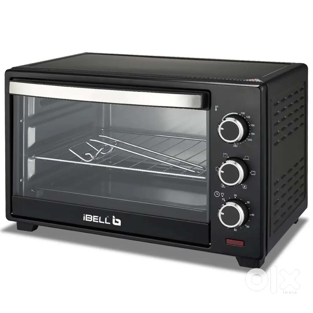 iBELL EO19LG 19-Litre Electric Oven Toaster Grill, 1500Watt (Black)