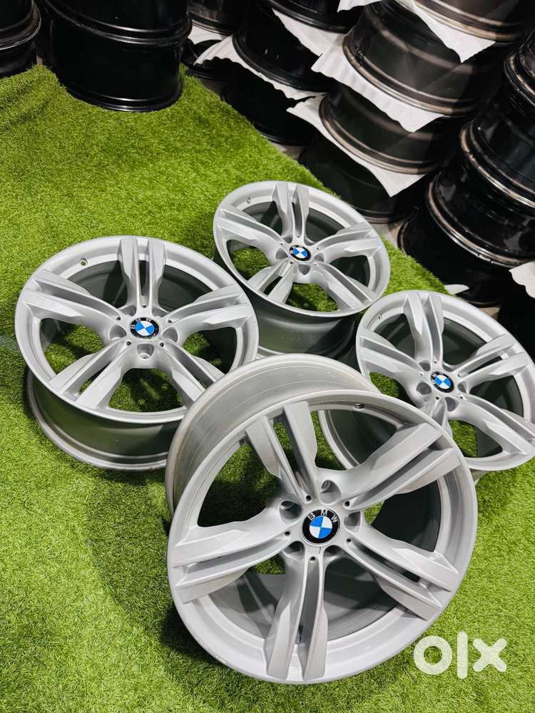 BMW X5 ALLOY WHEELS SET OF 4 (120 PCD) ORIGINAL CONDITION