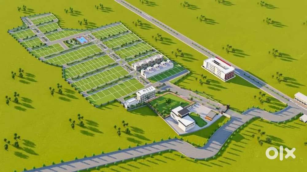 वाराणसी हाईवे पर प्लांट ले 18लाख वाला मात्र 14लाख में अप्रूव्ड सोसायटी