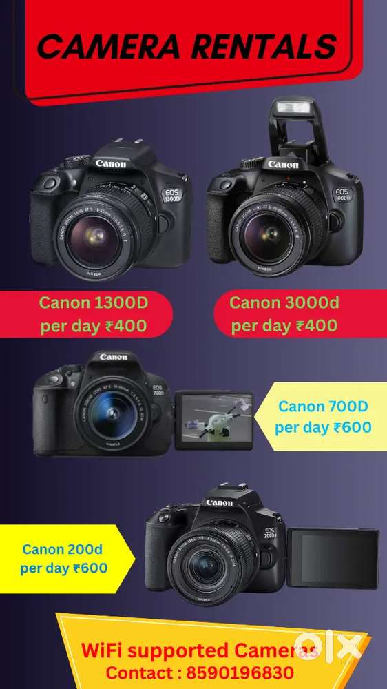 Camera rentals