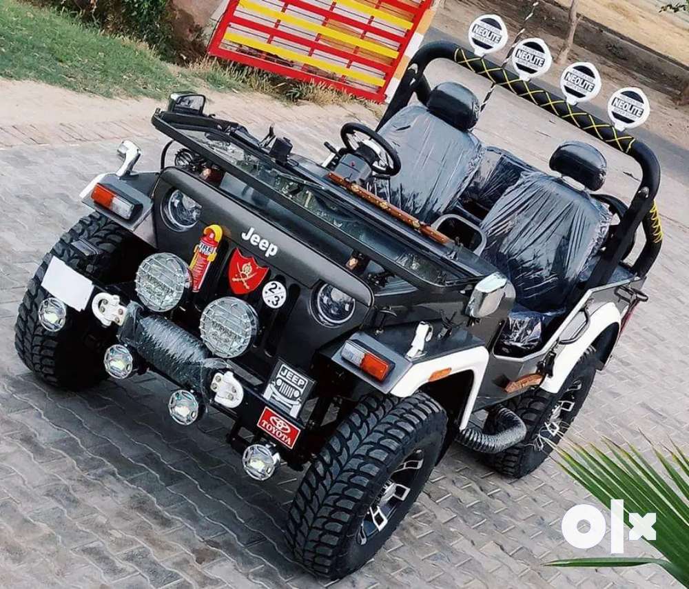 JAIN CUSTOM JEEP_ON ORDER AVAILABLE_SHIPPING ALL INDIA_DM FOR BOOKING