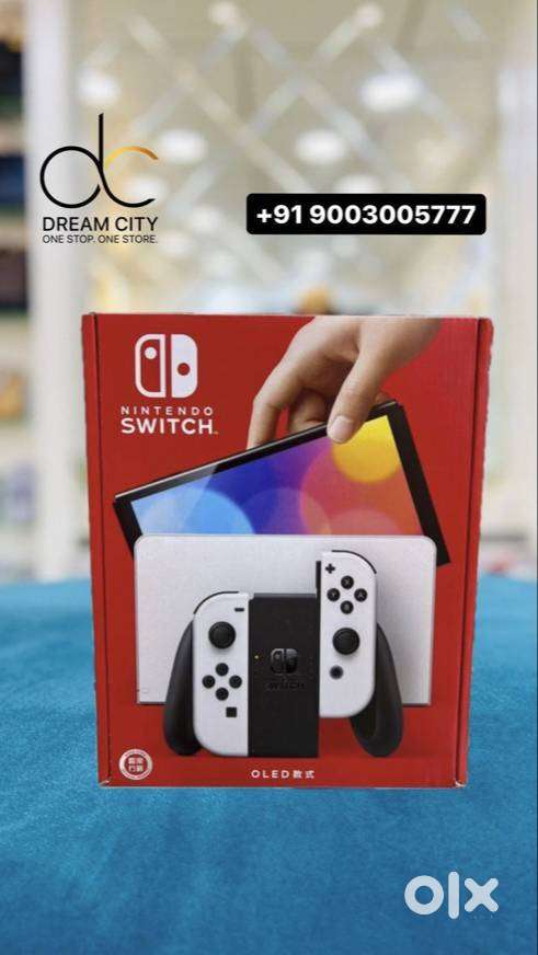 NINTENDO SWITCH BRAND NEW WITH ONE YEAR WARRANTY
