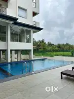 Colungute 1bhk with pool fr sale in 1.15cr new with rebtal management