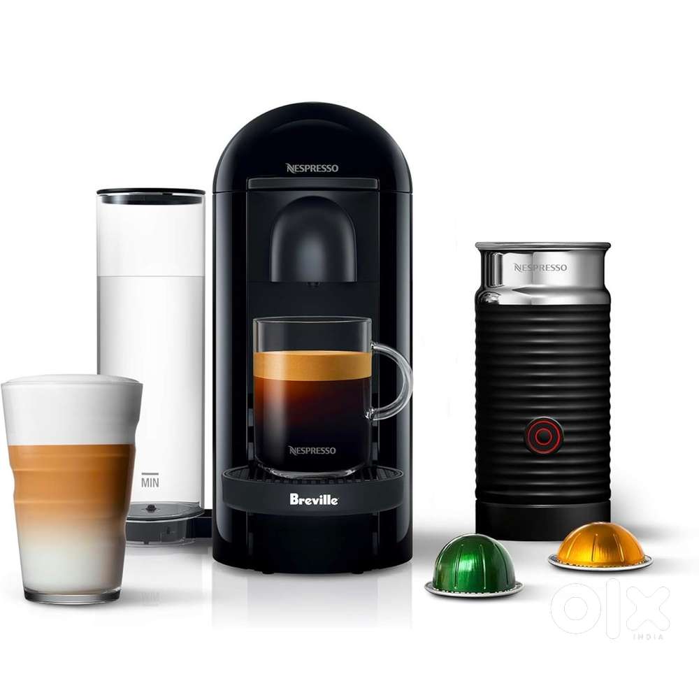 Nespresso Vertuo Plus Coffee and Espresso Maker with Aeroccino Frother