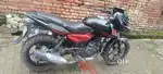 Pulsar 150 dual disc red colour  driven 30000 km