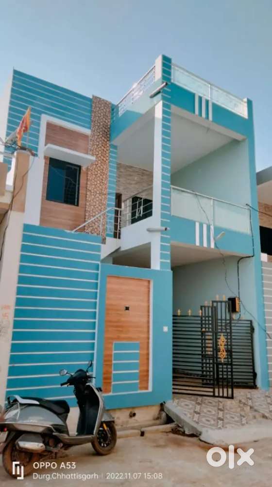 4BHK House for Sale  Dhamdha Road Durg  Near DPS School  Price ₹ 41
