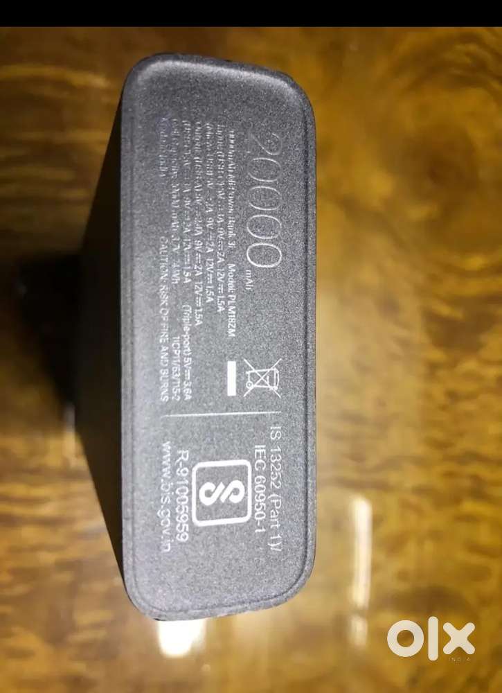 Mi redmi power bank 20000 mah