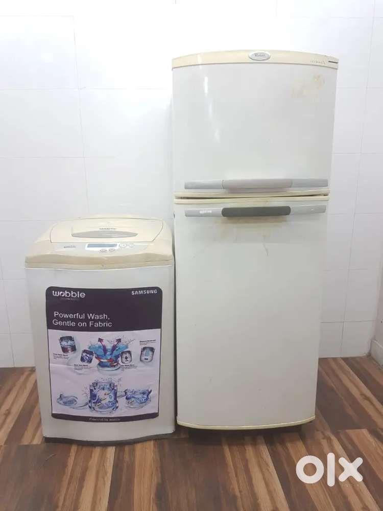 Samsung machine with Whirlpool refrigerator dhdhdhdh free shipping