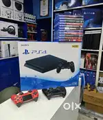 Playstation 4 slim with warranty and box