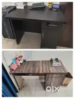 Study tables with adjustable revolving chair