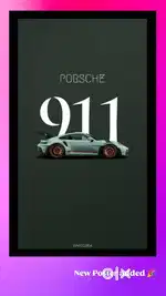 Porsha car poster