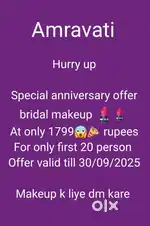 For bridal makeup contact me dm kare