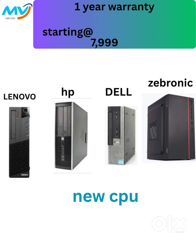 1 - Year Warranty  Free Installations  EMI Available