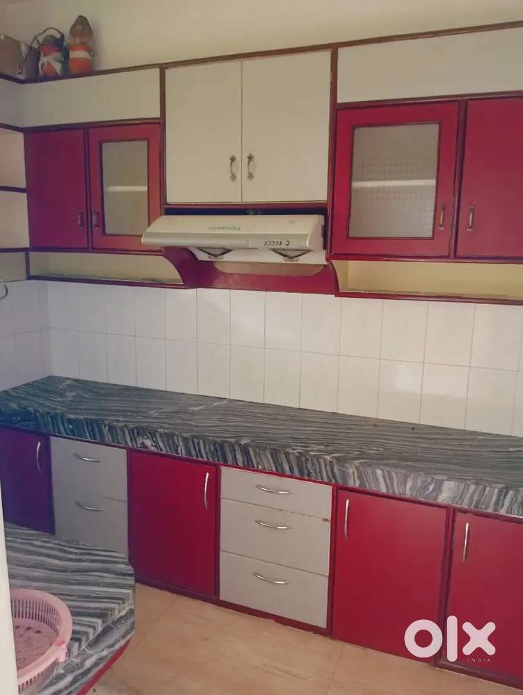 3bhk semi furnished flat Bamunimoida