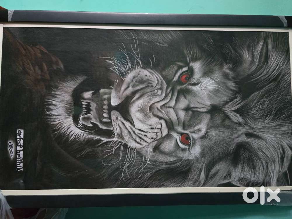 Lion new drawing #drawing #sketch