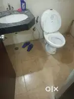 1 room with attached bathroom, kitchen