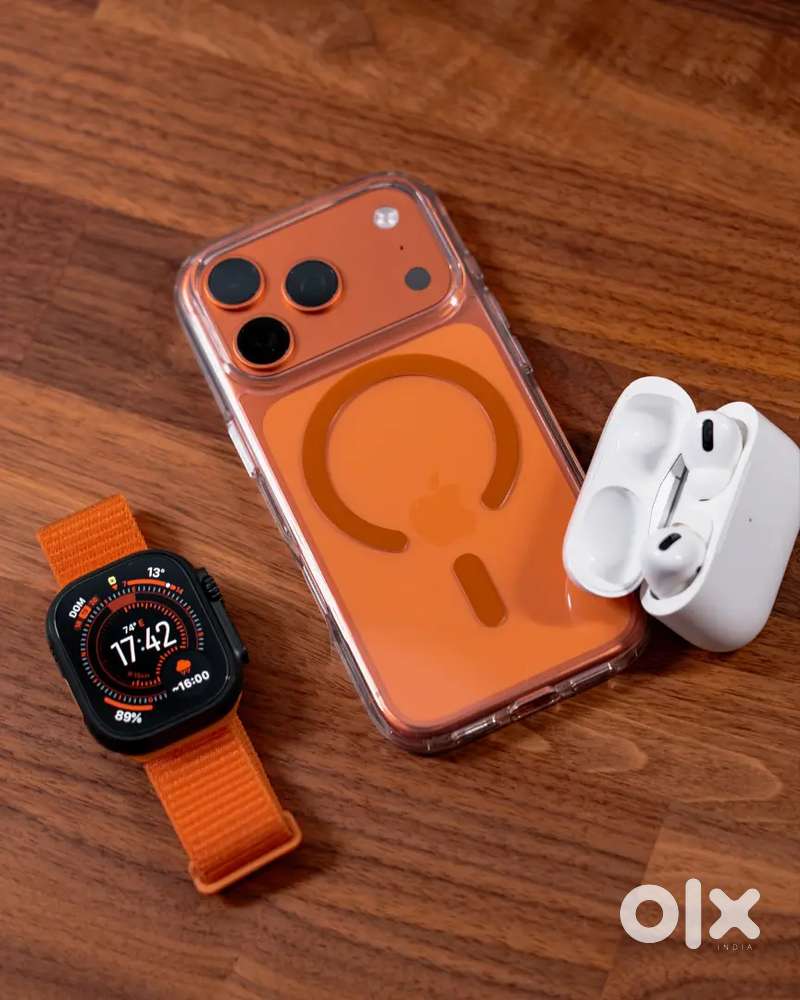 IPhone 17 Pro(Cosmic Orange ) (256GB) Apple ultra watch band