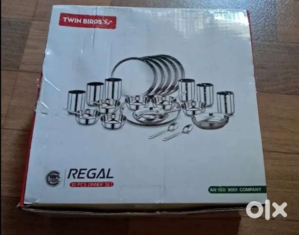 Stainless Steel dinner set of 6