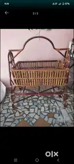 Baby wooden swing